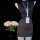 Pure & seductive secretary skirt set: modest yet alluring air hostess costume, perfect for nightclub or themed events.
