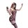 Woman in purple lace lingerie with steel rings, holding wine glass. pure temptation lace bra set for sensual elegance.