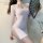 Pure temptation lace cheongsam lingerie set - high-slit vintage erotic outfit for women, featuring sheer fabric and elegant d...