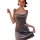 Sexy sleepwear dress featuring ruched hip detail, perfect for lazy princess style nightgowns.