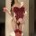 Woman wearing a red lace pure & tempting lingerie set for small bust, featuring a seductive no-remove sleepwear design with g...