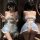 Sexy cute maid costume set with no-remove design, perfect for small bust enhancement, features ruffled details and elegant st...