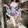Pure & tempting sheer kimono robe - butterfly print open-front lingerie set, no-remove seductive sleepwear