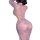 Seductive purple lace cheongsam lingerie with sheer bust-exposing design, perfect for date night.