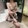 Qing lian yi sexy maid costume set featuring a flirty cupcake skirt with floral design, perfect for small bust enhancement.