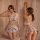 Qingran sexy plaid jk uniform set - summer student lingerie with lace-up & cut-out details, featuring playful design and femi...