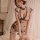 Elegant vintage-inspired cheongsam design with delicate butterfly patterns, featuring a split slit and sheer fabric for sensu...