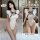 Qingruohan japanese-style sexy lingerie bodysuit - cute pure-temptation tie-up uniform for women, featuring a playful design ...