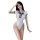 Qingruohan japanese-style sexy lingerie bodysuit - cute pure-temptation tie-up uniform for women, featuring a white sailor-st...