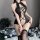 Sexy lace bodysuit for women featuring tight fit and open-crotch design, perfect for uniform-style mesh bandage sets.