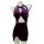 Qingruohan sexy lace-trimmed velvet cheongsam lingerie - seductive sheer costume outfit for women