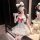 Qingshe soft cute lingerie set - bowknot maid-inspired pure & tempting lolita erotic underwear for women, featuring a charmin...