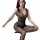 Qingyege sexy lace bodysuit - sheer mesh uniform outfit for women, seductive see-through costume set