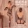 Woman modeling qingyege sheer lace bodysuit with backless design and open-crotch mesh lingerie set featuring attached stockin...