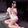 Nurse-themed lingerie set featuring a silky white design with red accents, perfect for intimate moments. no-remove style for ...