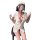 Nurse-themed lingerie set featuring a silky white design with lace details, perfect for intimate moments.