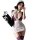 Elegant design featuring a deep v-neckline and lace details, perfect for sensual and sophisticated sleepwear.