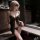 Elegant black lace sleepwear set featuring sheer fabric and delicate design, perfect for intimate nightwear.