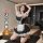 Elegant sensual sleepwear set featuring a maid outfit design, perfect for luxury bedroom wear with flirty charm.