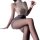 Woman in qqny pure & tempting lingerie set - secretary style lace sleepwear with pencil skirt, sexy womens costume outfit.
