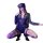 Woman in qqny sexy police uniform lingerie set, featuring a no-remove design for pure and tempting womens erotic sleepwear.