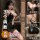 Qqny womens lingerie set - pure allure sleepwear, featuring a sleek black dress with gold accents and adjustable straps for a...
