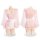 Rabbit-themed japanese maid costume sleepwear set – cute & alluring kimono-style robe with bow dress