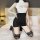 Ranqing seductive lingerie set featuring a hot sheer office secretary outfit with a bodycon skirt and matching top, perfect f...