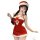 Sexy red christmas party lingerie set with bunny girl costume for holiday cosplay and new years eve, featuring festive santa ...