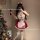 Red seductive christmas maid costume set for women – pure temptation lingerie sleepwear outfit featuring festive attire with ...