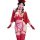 Red sexy bodysuit set - new year lingerie outfit for women, featuring tight alluring bodysuit with seductive style, perfect f...