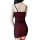 Red sexy sleep dress - pure & tempting sheer mesh slip dress for women, tight-fit camisole nightgown, live stream outfit