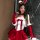Sexy bunny costume dress featuring red velvet fabric, perfect for festive occasions. plus-size design offers pure temptation ...