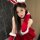 Sexy bunny costume dress with red velvet texture, perfect for festive occasions. plus size option available.