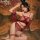 Romantic chinese-inspired sheer red lingerie set featuring hanfu-style design, perfect for seductive sleepwear and bedroom ou...