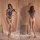 Rouxixue sexy maid costume set – seductive lace bodysuit with open-crotch design, pure-temptation sleepwear for women