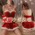 Sexy rudolph christmas lingerie set, festive holiday outfit for date nights & new years eve, perfect for celebrations