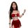 Sexy rudolph-themed lingerie set with lace details, perfect for christmas and new year role play.