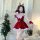 Rudolph-themed sexy lingerie set for women - christmas cosplay outfit, holiday party costume & halloween performance wear