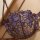 Sheer purple lace bra with floral embroidery, part of russian lace lingerie set.