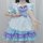 S4xl plus size maid dress - cute 4-color lolita dress with oversized bow, custom factory made