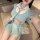Sailor schoolgirl lingerie set - seductive role play costume for teachers & cosplay enthusiasts, featuring a light blue top w...