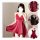 Sakuqiu butterfly lace sleep dress - pure & tempting sheer backless lounge set with built-in pads