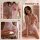 Sexy nurse costume with transparent lingerie set, perfect for role play and seductive sleepwear.