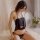 Seductive ancient-chic lingerie set - no-remove silk belly wrap sleepwear for romantic nights, featuring delicate floral desi...