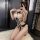 Seductive bunny costume for women - no-remove sexy lingerie outfit featuring lace details and black accents, perfect for date...