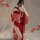 Seductive chinese-style lingerie set - vintage hanfu sleepwear & belly-baring doudou for bedroom romance