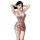 Seductive deep-v sparkle mesh strapless club outfit, no-remove temptation nightwear, glamorous allure.