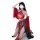 Seductive hanfu lingerie set featuring a red phoenix design, perfect for women seeking an erotic allure with a fairy-inspired...