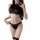Seductive ice-silk tri-set swimsuit featuring a halter top and high-waisted briefs, perfect for uniform-inspired elegance.